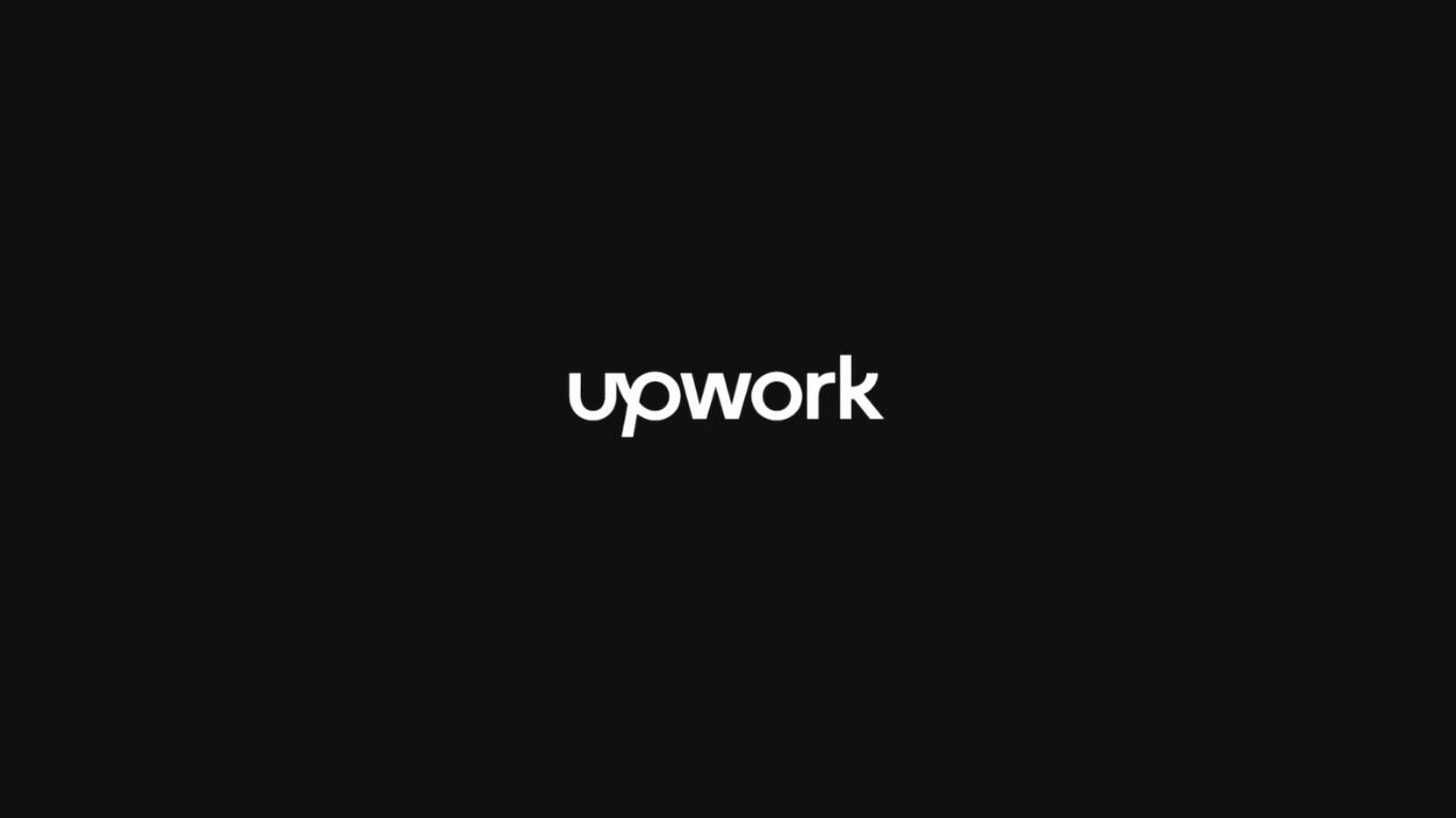 Upwork profile showing 5-star rating and badges